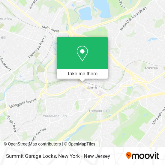 Summit Garage Locks map