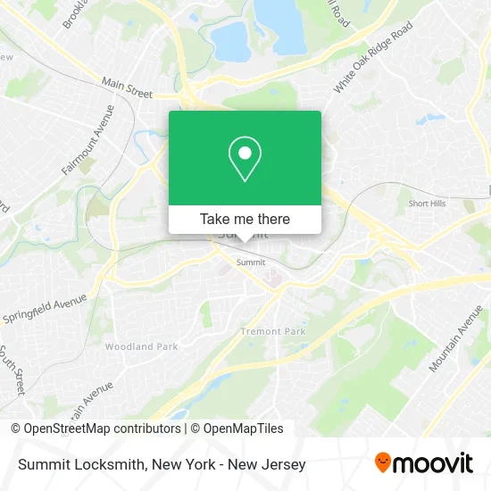 Summit Locksmith map