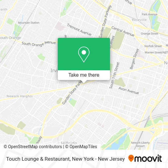 Touch Lounge & Restaurant map
