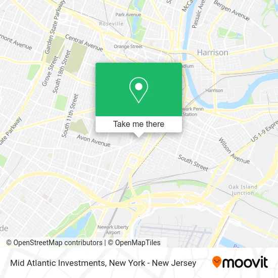 Mid Atlantic Investments map