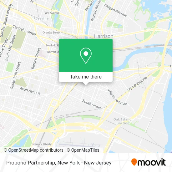 Probono Partnership map