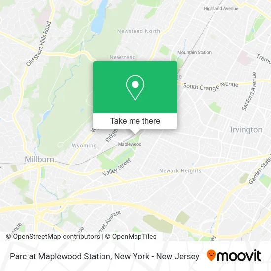 Parc at Maplewood Station map