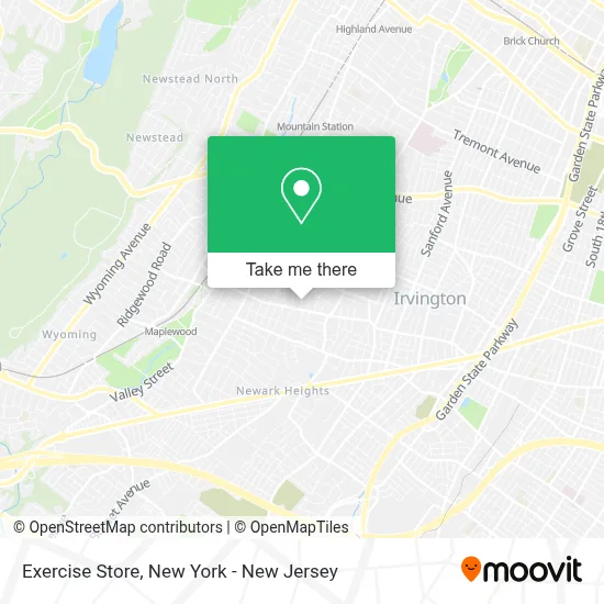 Exercise Store map