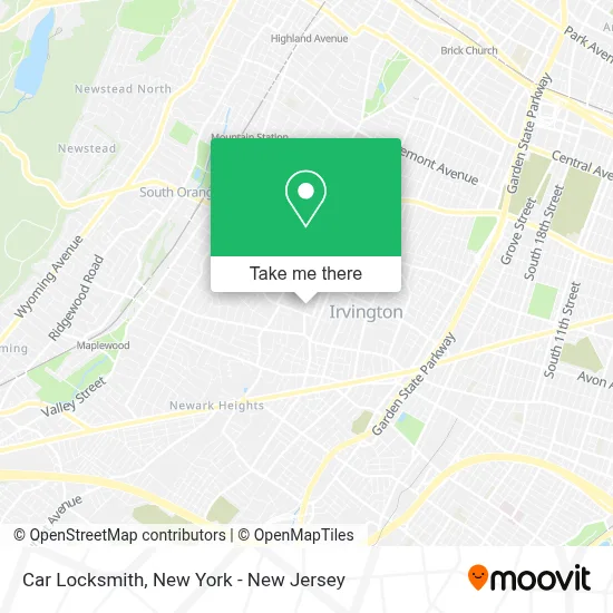 Car Locksmith map