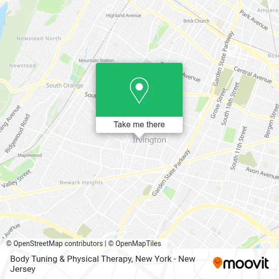 Body Tuning & Physical Therapy map