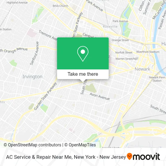 AC Service & Repair Near Me map