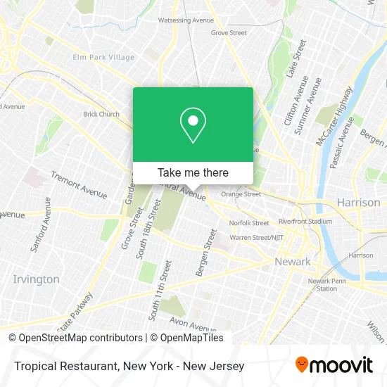 Tropical Restaurant map