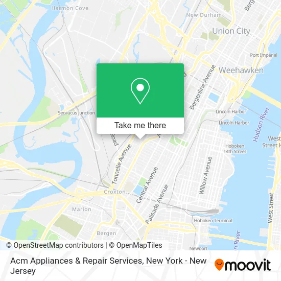 Acm Appliances & Repair Services map