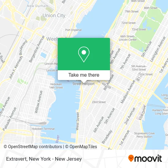 Extravert map