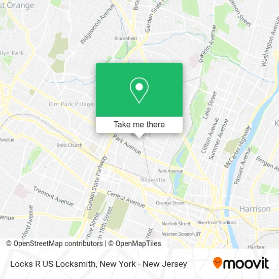 Locks R US Locksmith map