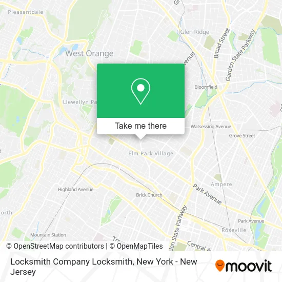 Locksmith Company Locksmith map
