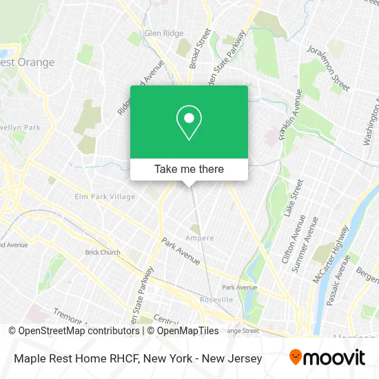 Maple Rest Home RHCF map