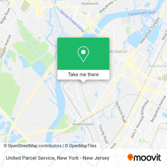 United Parcel Service map