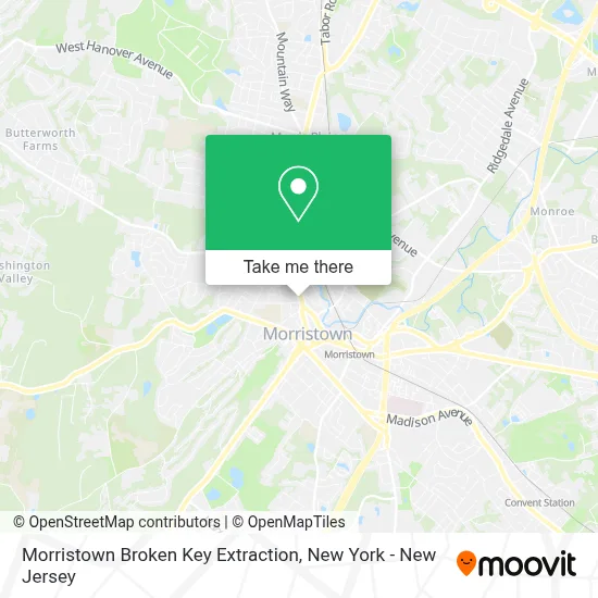 Morristown Broken Key Extraction map