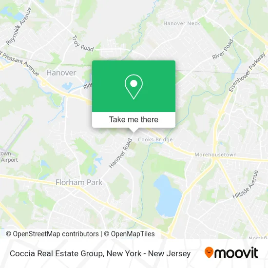 Coccia Real Estate Group map