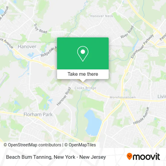 Beach Bum Tanning map