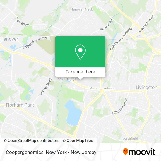 Coopergenomics map