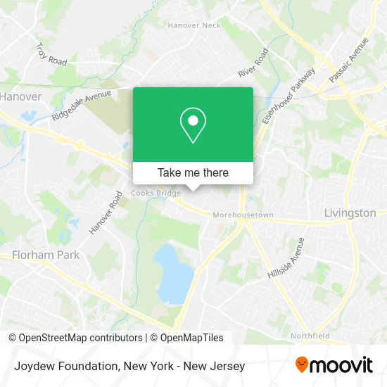Joydew Foundation map