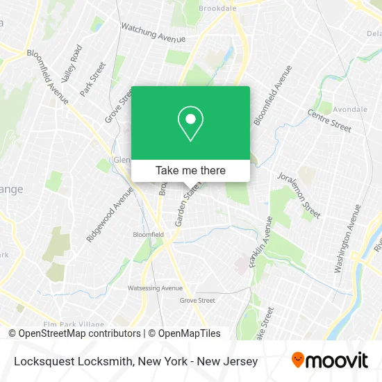 Locksquest Locksmith map