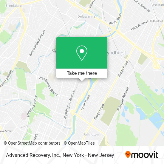 Advanced Recovery, Inc. map