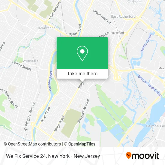 We Fix Service 24 map