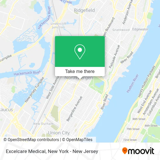 Excelcare Medical map