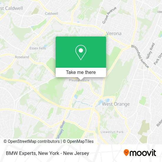 BMW Experts map