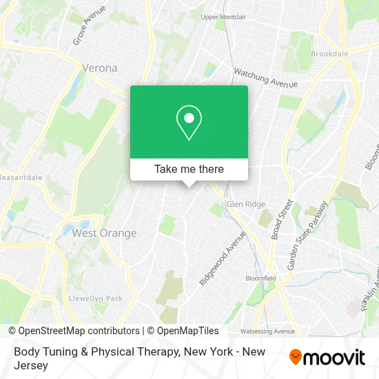 Body Tuning & Physical Therapy map