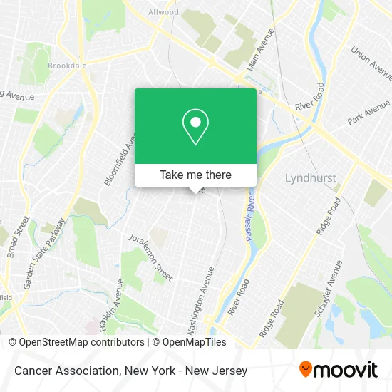 Cancer Association map