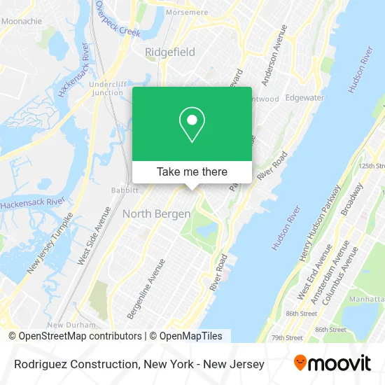 Rodriguez Construction map