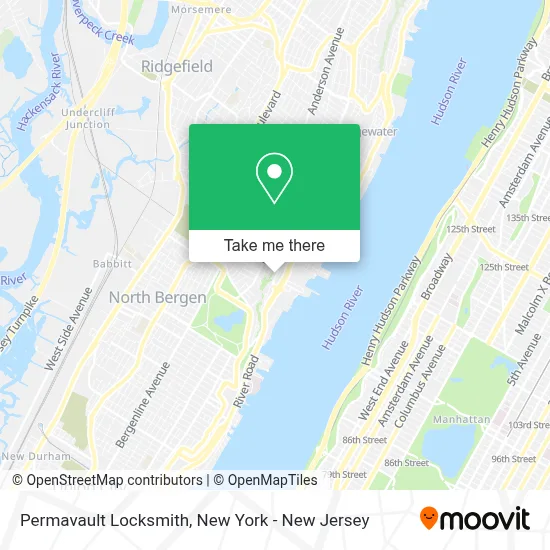 Permavault Locksmith map