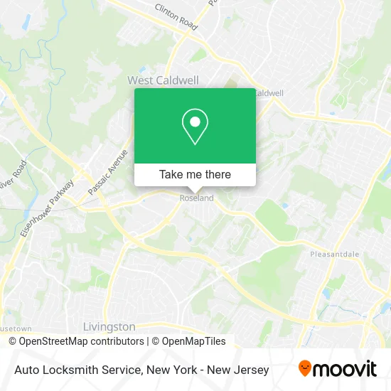 Auto Locksmith Service map