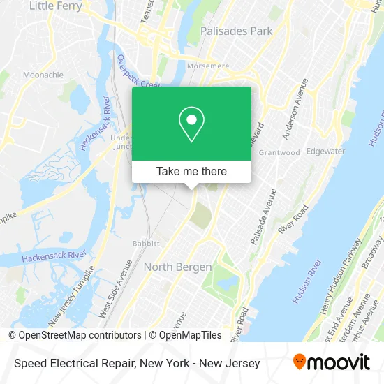 Speed Electrical Repair map