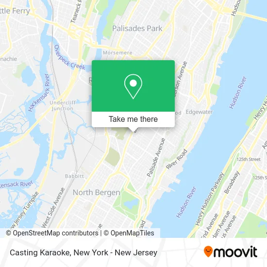 Casting Karaoke map