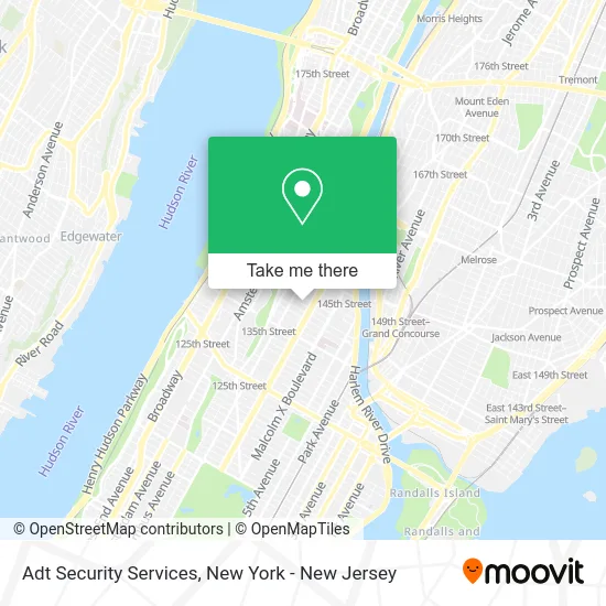 Adt Security Services map