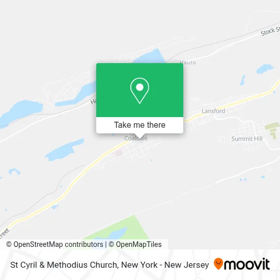 St Cyril & Methodius Church map