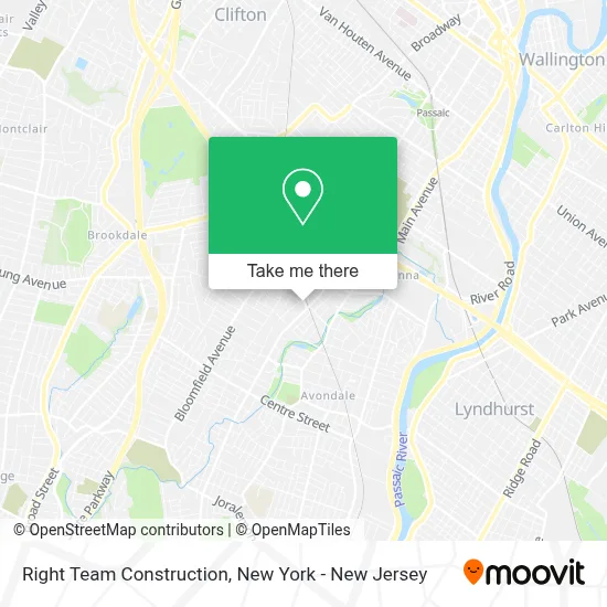 Right Team Construction map