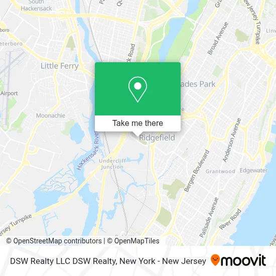 DSW Realty LLC DSW Realty map