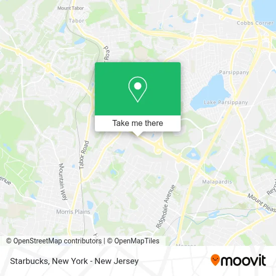 STARBUCKS map