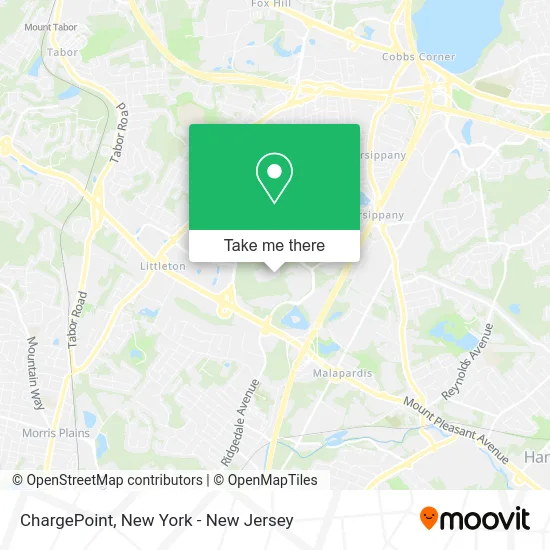 ChargePoint map