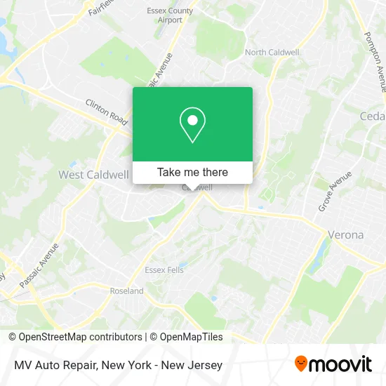MV Auto Repair map