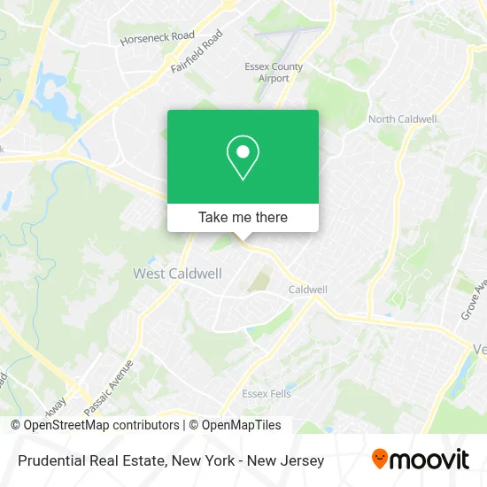 Prudential Real Estate map