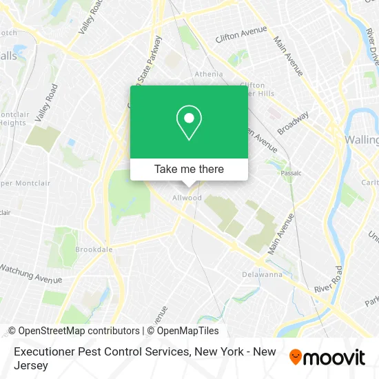 Executioner Pest Control Services map