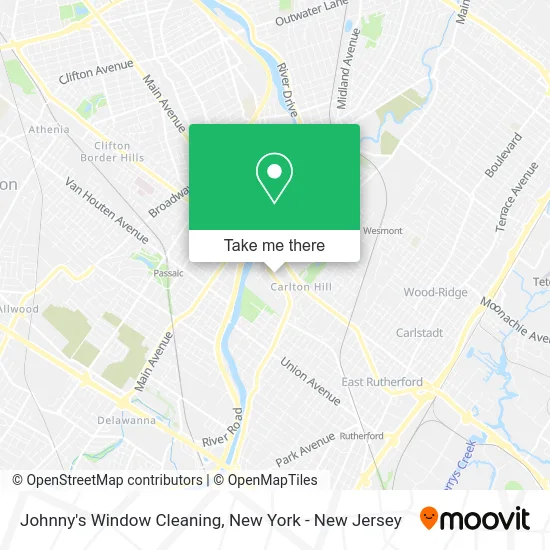 Johnny's Window Cleaning map