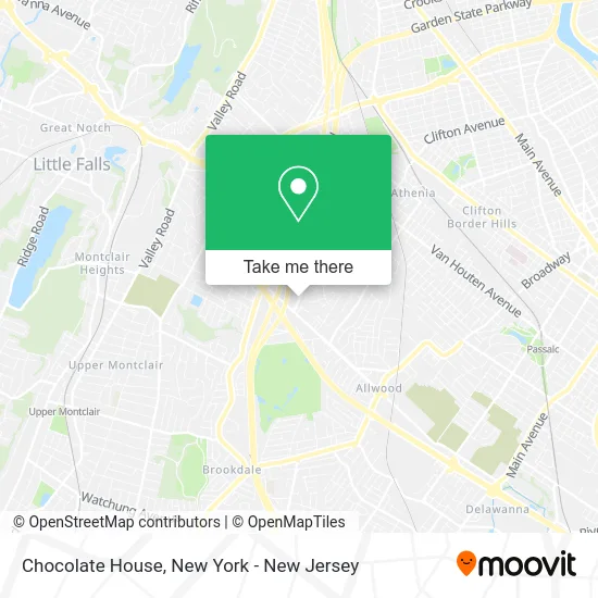 Chocolate House map