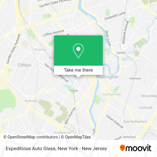 Expeditious Auto Glass map