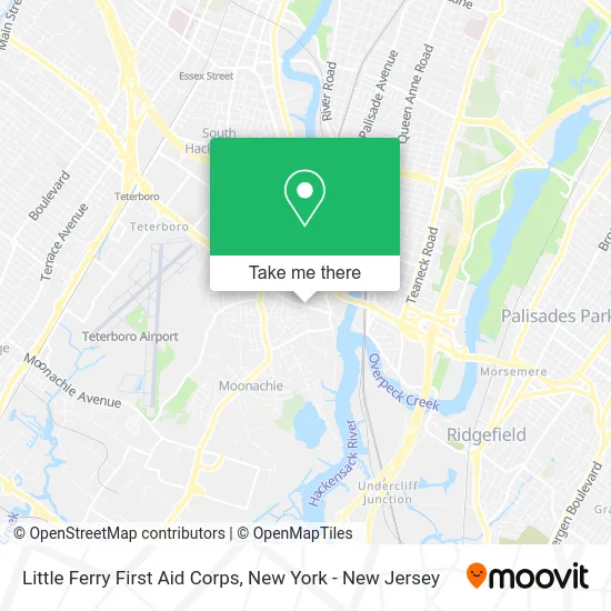 Little Ferry First Aid Corps map