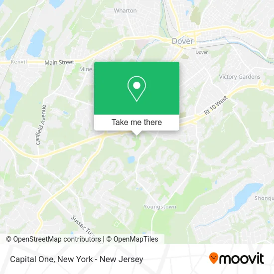 Capital One map