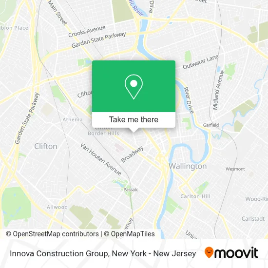 Innova Construction Group map