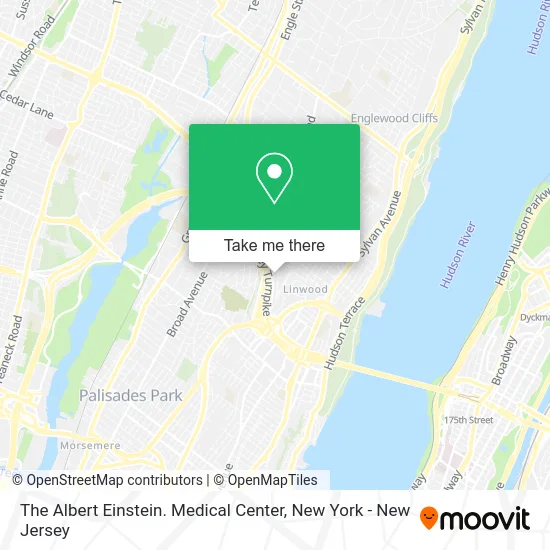 The Albert Einstein. Medical Center map